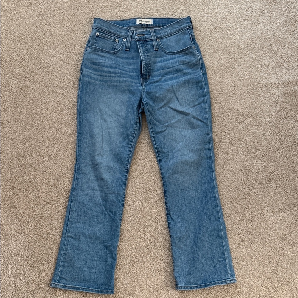 Madewell Cali Demi-Boot Denim Jeans